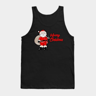 Merry Christmas Santa Claus Tank Top